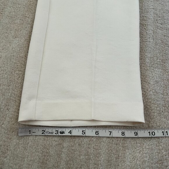 Aritzia Wilfred The Effortless Pant Wide Leg High Rise Pleated Trousers Pants 6 - Picture 6 of 11